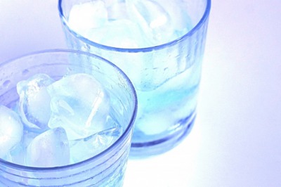 氷水につける